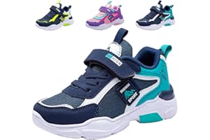 PHMNZIP Buty Dziecięce Chłopców Dziewczynek 26 EU Trampki Buty Halowe Buty sportowe Buty outdoorowe Buty Do Biegania Na Czas Wolny Niebieski 26-37 EU