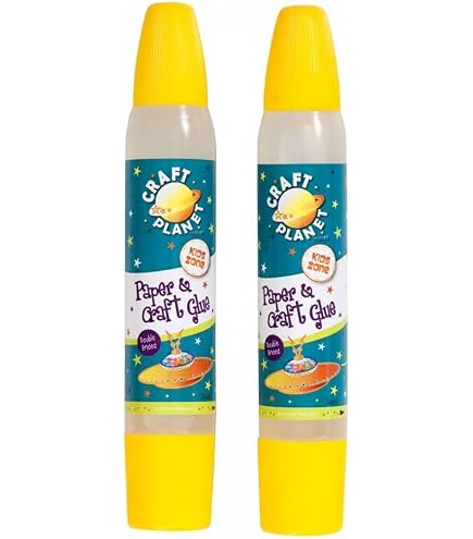 Craft Planet Colla Trasparente Per Craft, CPT 6531201, Pratica Per Carta, Cartone, Legno, Feltro, In Formato Penna, Ideale Per Bambini