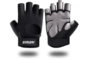 SIMARI Guanti da allenamento da uomo e donna, per sollevamento pesi, con supporto per il polso, per palestra, fitness, allenamento con esercizi di allenamento SMRG902