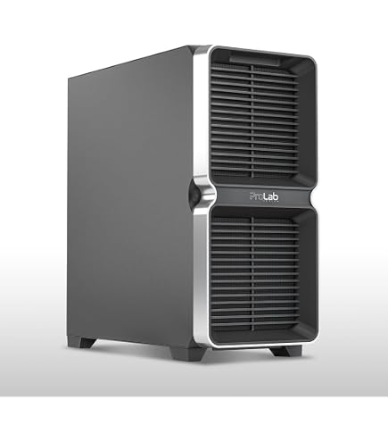 Fractal Design Mood Black PC Case - Sleek Fabric Design, 180mm Top