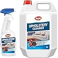 Senu Upholstery Cleaner 5000ml+ 600ml | Sofa Fabric Carpet & Car Seat Spray | Removes Stubborn Stains Odour | Couch Office Chairs Mattress | Car Interiors Seat Dashboard PU Leather Plastic & Laminate