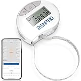 RENPHO Smart Körperumfangmaßband, Bluetooth Maßband zum Messen der Körperumfänge von Bizeps, Brust, Hüfte, Waden, Oberschenke
