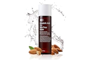 BY WISHTREND Mandelic Acid 5% Skin prep Water, Gentle Skin exfoliator for face, Ideal for Sensitive Skin | Helping clogged pores and Pigmentation (4.1 Fl Oz (Pack of 1))