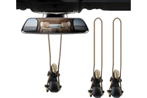 GTTCCG Auto Ornamente Kein Gesicht Mann: Auto Rückspiegel Anhänger Auto Deko Innen - 2 Stück Chihiros Reise Ins Zauberland Auto Ornamente Kreativer Auto Deko Bestes Geschenk für Freund Ehemann