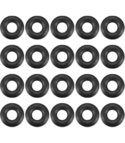 10 stks 7mm x 3mm x 2mm Zwart Rubber O Ring voor 94111 RC 1/10 Auto