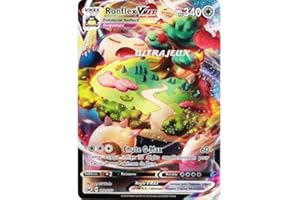 HEART FOR CARDS Carte Pokémon 142/202 Ronflex VMax EB01 - Epée et Bouclier 1 Neuf FR + 1x Heartforcards Toploader