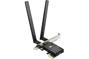 ‎TP-LINK TP-Link Archer TX55E AX3000 Wi-Fi 6 Bluetooth 5.2 PCIe-Adapter, max 2402 Mbit/s 5 GHz und max 574 Mbit/s 2,4 GHz, WPA3-Verschlüsselungsstandard, MU-MIMO, Unterstützt nur Windows 11/10 (64-bit)