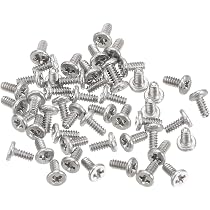Sourcing Map M5X60mm Cabeza Plana 304 Acero Inoxidable Horquillas Redondas Sujetador 5Pcs