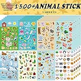 REUSABLE & EASY TO PEEL: Diese Aufkleber für Kinder sind wiederverwendbar, Sie können sie einfach nach dem Abziehen abziehen, und unsere Aufkleber sind leicht auseinanderzuziehen, da jeder Abschnitt mit einer Sägezahnlinie geschnitten wurde. Sie können diese Aufkleber zusammenhalten oder zerreißen einen Teil von ihnen einfach und reibungslos
