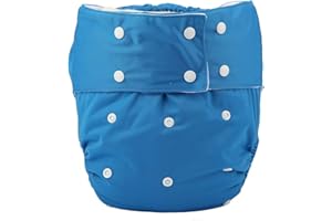 JOBEBE Adult Cloth Diaper Cover Nappy Reusable Washable Adjustable for Disability Incontinence Person (D03)