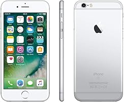Apple iPhone 6s, 4,7" Display, SIM-Free, 16 GB, 2015, Silber (Generalüberholt)