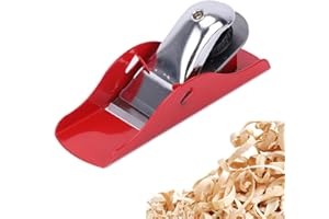 YIMEIZHIGUANG Wood Planer & Hand Planer | Professional Small Hand Planer for Trimming Doors, Wood Planning & DIY Crafts | Adjustable Manual Block Plane for Precision Edge Rounding, Furniture Repair & Woodworking