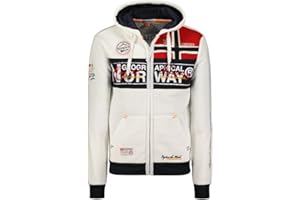 GEOGRAPHICAL NORWAY Męska designerska kurtka z kapturem - FLYER -