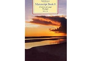 NOVELLO & CO LTD. Novello Manuscript Book 8 A4 - Spiral Bound.