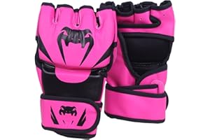 Harilla Gants MMA Sparring Gear Sac de Frappe Gants d'arts Martiaux Gants de Kickboxing en Cuir PU Respirant pour Femmes Hommes Workout Punching Bag Fitness