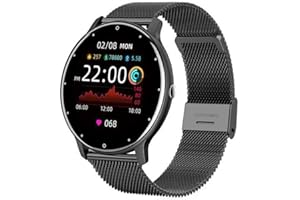 SWZEC Gesundpur - VitalPulse Watch + Stahlgürtel(Schwarz)