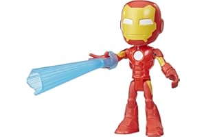 SPIDEY AND HIS AMAZING FRIENDS Hasbro Marvel Figura de acción de Iron Man - con Accesorio - para niños a Partir de 3 años, F3998