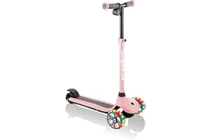 Globber E Motion 4 Plus - 3 Wheel Electric kids Scooter - from 6 Years Plus - Dual Braking System - 2 Year Warranty