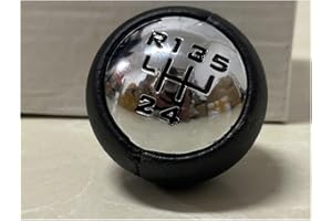 CYJXL Pomo De Cambio De 5 6 Velocidades Para PEUGEOT 807 Para Expert Para Citroen Para Jumpy Para Fiat Para Ulysse Palanca De Cambio De Marchas Manual De Cuero De Pu Para Coche 2002-2009 (Color : 5-speed)