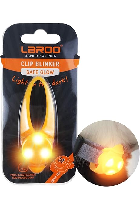 Ciondolo Luminoso Per Cani DAWRIS - Ricaricabile USB, 4 Modalit&agrave; Luce, Impermeabile