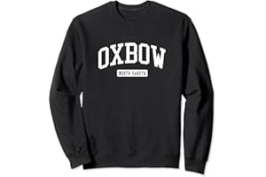 OXBOW NORTH DAKOTA T-SHIRTS & SWEATSHIRTS Design sportif vintage Oxbow North Dakota ND Sweatshirt