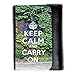 Produktbild Portemonnaie Geldbörse Brieftasche // Q01006532 keep calm and carry on 200 // Medium Size Wallet