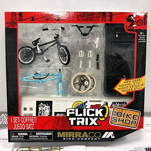 Flick Trix 1/50 Scale Bike Model Toys BMX Bike Racing Team Cycling Diecast Metal Bicycle Model Toy For Gift/Collection/Kids (MIRRACO)
