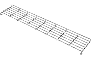 PETKAO 66045 Warmhalterost für Weber Genesis 2 GS4 Grillteile Ersatz Weber Genesis II SE/E 410 SER Grills Zubehör Weber Genesis 2 GS4 II E-410, II E-435, 2 S-435, II SE-410, 32 3/4 Zoll Edelstahl