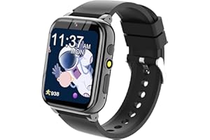 YEDASAH Montre connectée Enfant- Montre Intelligente Enfant Filles Garçons avec réveil 26 Jeux Carte d'apprentissage Livre Audio Appareil Photo Lecteur vidéo Enregistreur de Musique Calculatrice