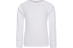 Mountain Warehouse Talus Kids Base Layer Top - Atmungsaktive & leichte feuchtigkeitsableitende Baselayer, Jungen & Mädchen Shirt - Herbst Winter, Outdoor, Reisen & Wandern