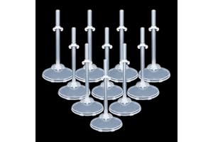 Kesheng 10 Stück transparente Ständer für Puppen