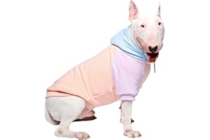 Spark Paws Sudadera con Capucha para Perros, Suave, cómoda y Adecuada para Perros Grandes, para Todas Las Razas, Sudaderas con Capucha, Forro Polar, Ropa para Mascotas, 2XL