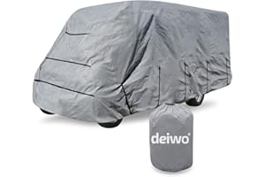 ‎DEIWO Wohnmobil Schutzhülle 235 x 700 x 270 cm 3 Schicht 160G/ Quadratmeter