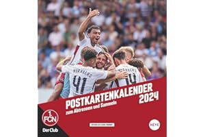 1. FC Nürnberg Kalender 2024. Fußball-Kalender für den Schreibtisch oder die Wand: Kleiner Postkarten-Fotokalender zum Sammeln und Verschicken. Toller FCN-Fanartikel für jeden Nürnberg-Fan!