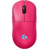 Logitech G PRO 2 LIGHTSPEED HERO 25K Kablosuz Oyuncu Mouse Magenta