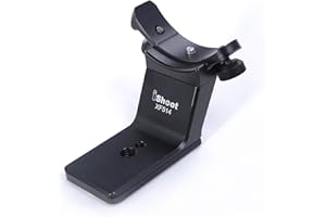 iShoot Tripod Clamp Foot Tripod Ring Stand Lens Mounting Tripod Base Mount Ring Bracket Compatible with Fuji XF 50-140 mm f/2.8 R LM OIS WR Telephoto Lens, Arca-Swiss Fit Camera Plate
