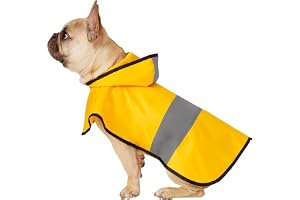 Pawsindia Dog Raincoat for Labradors, Golden Retrievers, German Shepherd, Rottweiler & Similar Breeds-Small