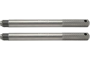 ‎TISSTING Tissting 2 Stück Radmontagehilfe M14 x 1,5 Aluminiumlegierung Radausrichtungsstift Reifenwechsel Montagehilfe Kfz Radwechsel Helfer Werkzeug für Auto Reparatur