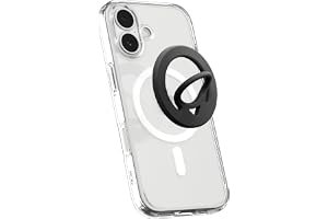 Spigen Dual Pop MagFit Mobiltelefonring Hållare för MagSafe, Mobiltelefonfingerhållare 【Flexibel & Kompatibel med MagSafe-til