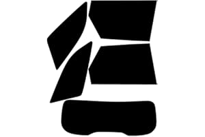 PSSC WINDOW FILM PSSC Pre Cut Rear Car Window Films fits for Ford Mondeo Estate 2007 to 2013 05% Very Dark Limo Tint