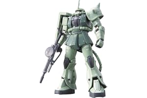 BANDAI SPIRITS Bandai Hobby Gundam MS-06F Zaku II RG 1/144 Model Kit