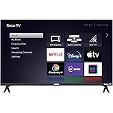 RCA Roku TV 32" Smart TV, RK32HN1 32 Inch HD TV with Apple TV+ BBC Netflix Freeview, DVB-T2/T Dolby Audio HDMI USB, Ideal Tel