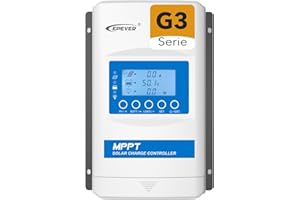EPEVER MPPT XTRA-N G3 – XTRA 3415N Régulateur de charge solaire, 30A, 12/24/36/48VDC auto work, PV 150V, Écran XDS2