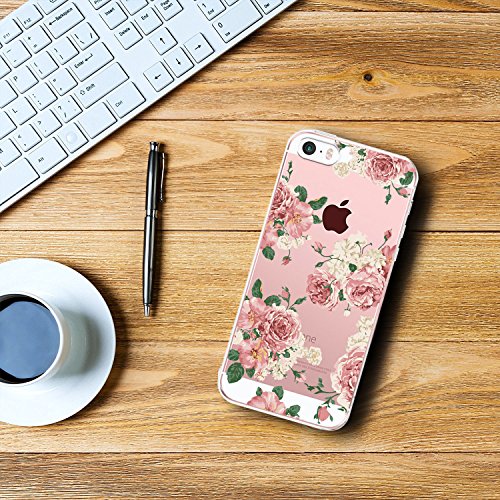 Qissy   iPhone SE 5 5s Funda  TPU Funda Adorable Parachoques Funda Case Cover Carcasa Para iPhone SE   iPhone 5s   iPhone 5  7 