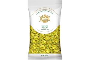 GENERICO Gocce Limoni di Sicilia Caramelle Ripiene con Succo di Limone Senza Glutine (Gluten Free) per fida 1kg