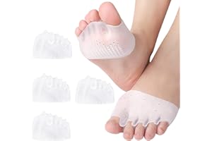 ROSERROSE Separateur Orteil Hallux Valgus [8x]], Silicone Amélioré, Ecarteur Orteil, Silicone en Gel Souple, Correction pour hallux valgus, Soulagement Instantané de la Douleur Espaceurs d'orteils