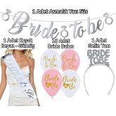 G&uuml;m&uuml;ş Bride To Be Seti Bekarlığa Veda Partisi Malzemeleri, 56547545