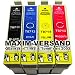 Produktbild 4x Reinigungspatronen Set (KEIN Original) für alle Drucker die Patronen des Typs Epson T0711, T0712, T0713, T0714 benötigen - Kompatibel zu Epson Stylus D78 D92 D120 DX4000 DX4050 DX4400 DX4450 DX5000 DX5050 DX5500 DX5550 DX6000 DX6050 DX7000F DX7400 DX7450 DX8400 DX8450 DX9200 DX9400F SX100 SX105 SX110 SX115 SX200 SX205 SX210 SX215 SX218 SX400 SX405 SX410 SX415 SX417 SX510W SX515W SX600FW SX610FW S20 S21 Office B40W BX300F BX310FN BX510W BX600FW BX610FW