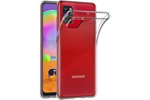 AICEK Funda Compatible Samsung Galaxy A31, Transparente Silicona Fundas para Samsung Galaxy A31 Carcasa Silicona Funda Case (6,4 Pulgadas)