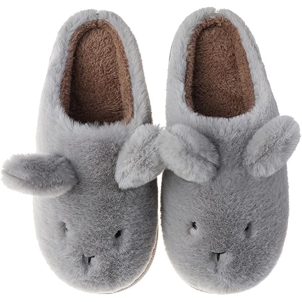 Generisch Hausschuhe Damen Winter Lustig Flauschige Produktbild-Vorschau 4